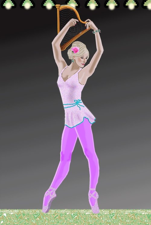 female  ballerina  performance