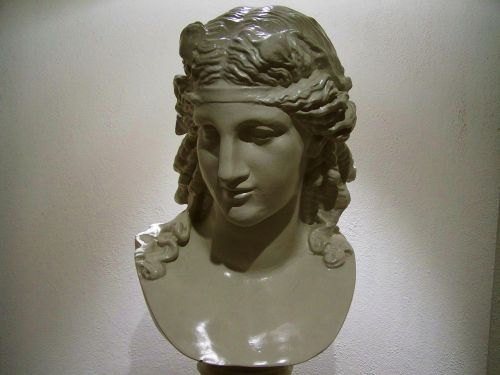 female bust porcelain sculpture ornaments