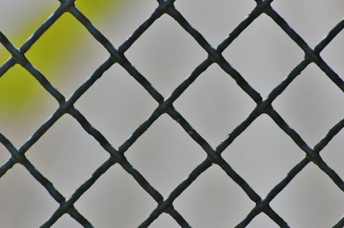 fence iron metal