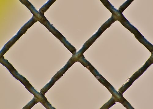 fence iron metal