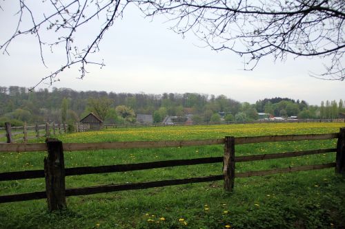 fence landscape country life