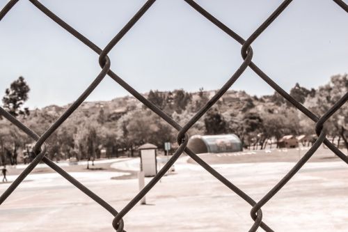 fence field nature