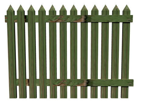 fence wood paling