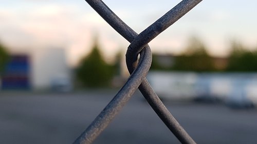 fence  steel  tiefenunschäefw