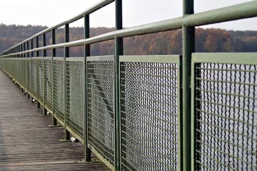 fencing handrail bridge
