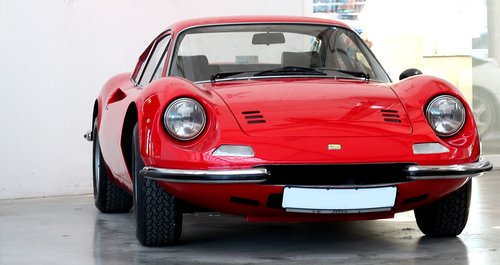 ferrari  dino  classic italian cars