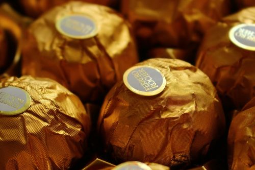 ferrero chocolate gold