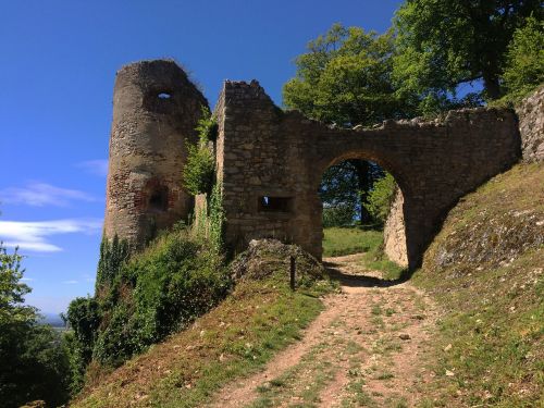 ferrette alsace castle