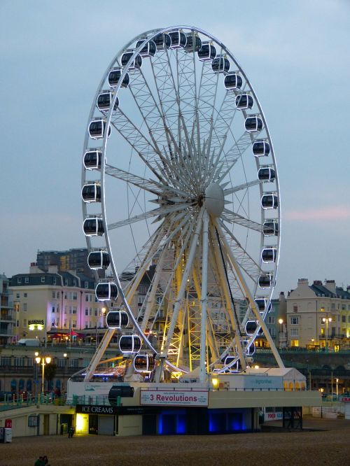 ferris wheel brighton england