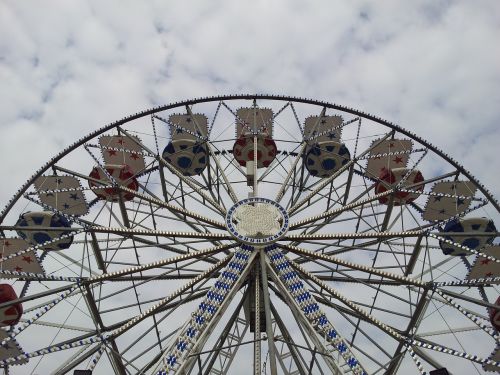 ferris wheel funfair fun park