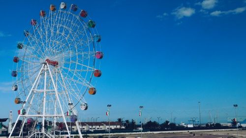 ferris wheel italy sky