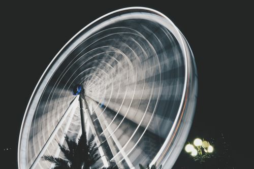 ferris wheel amusement park architecture