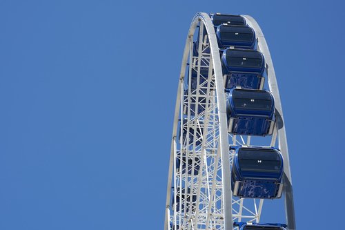 ferris wheel  sky  carousel