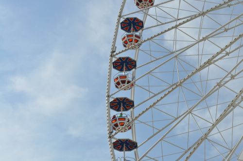 ferris wheel big wheel amusement park