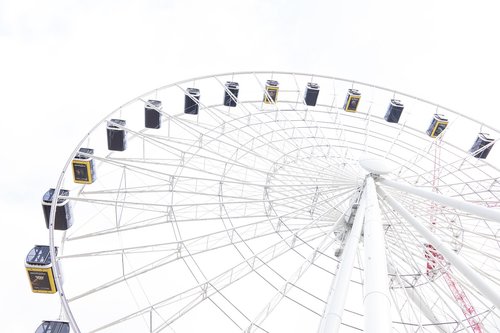 ferris wheel  munich  hi-sky