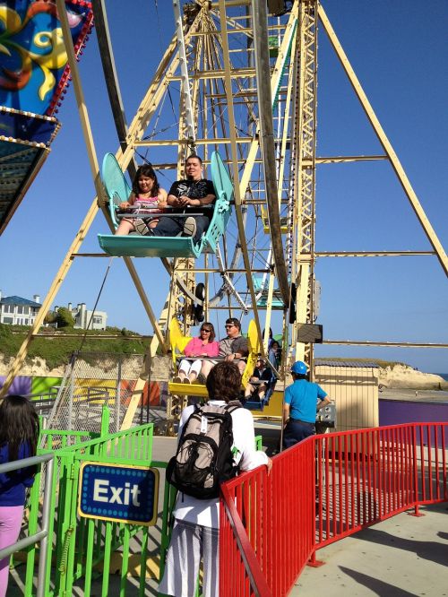 ferris wheel amusement park santa cruz