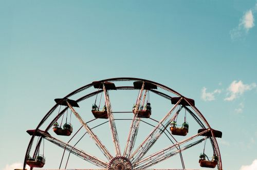 ferris wheel amusement park wheel