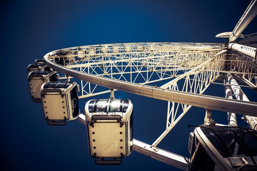 ferris wheel liverpool  merseyside  fun