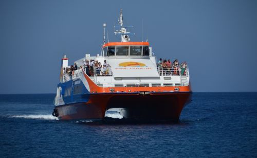 ferry chalki greece
