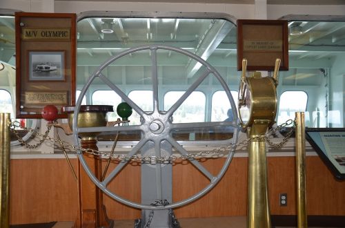 ferry captain wheel