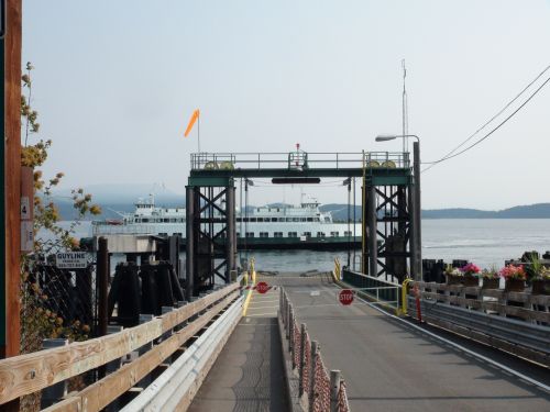 Ferry Leaving Dock
