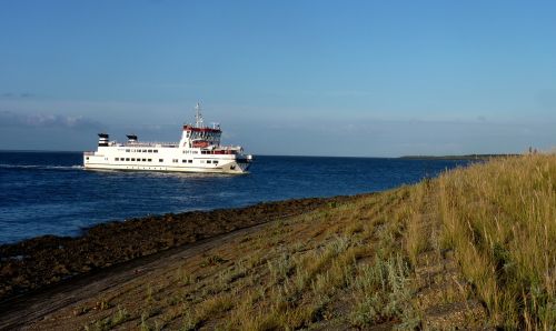 ferryboat schiermonnikoog west frisian islands
