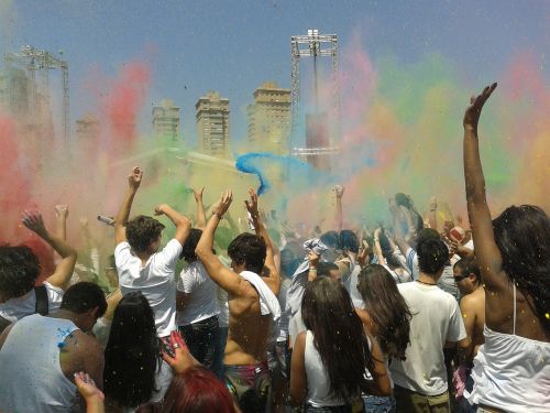 festival of colors joy energy