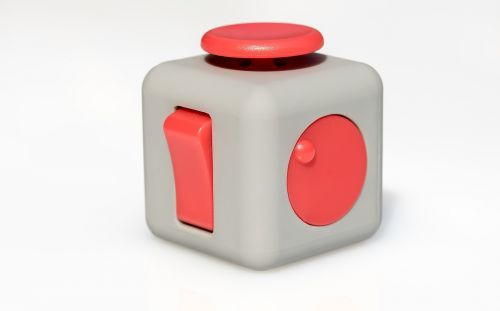 fidget cube vinyl dice toys