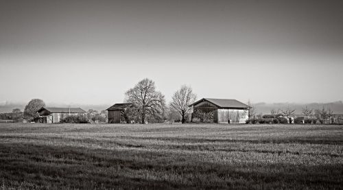 field barn landscape barn
