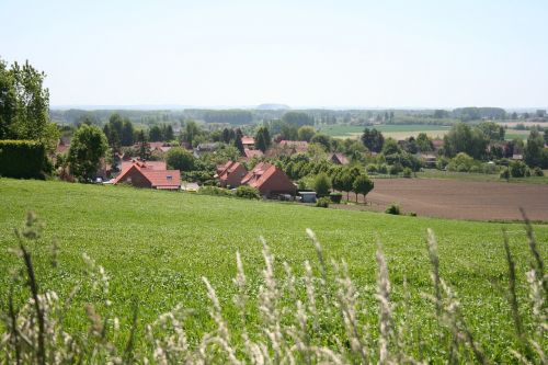 fields countryside landscape