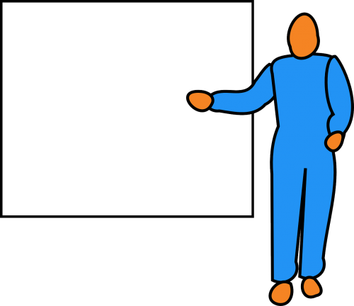 figure man pointing