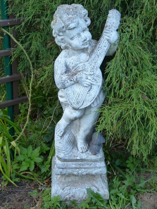 figure stone figure garden figurines