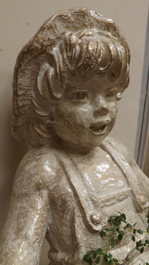 figure stone figure angel
