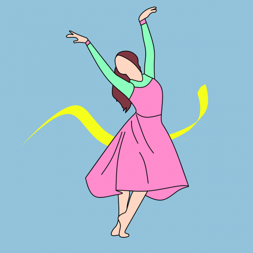 figure woman dance