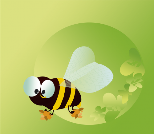 figure vector bee