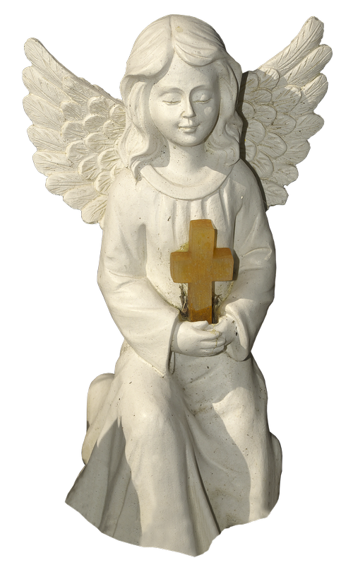 figure  angel  cross