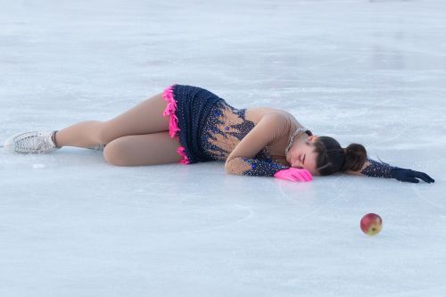 figure skater ice sport