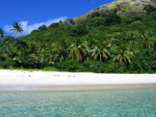 fiji beach tropical