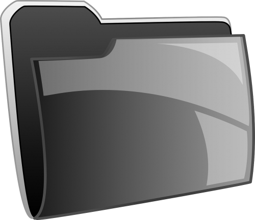 file folder gray