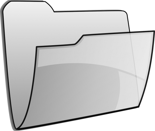 file folder gray