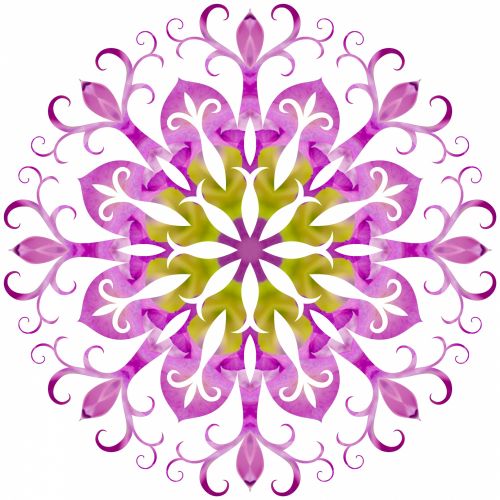 Filigree Snowflake 6