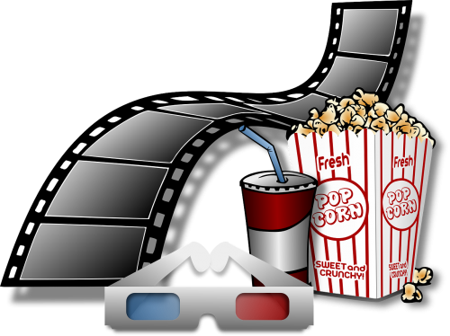 film cinema popcorn