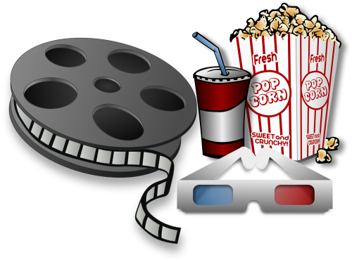 film cinema popcorn