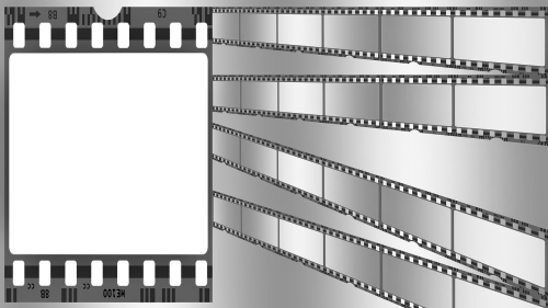 film background film box transparent cutout