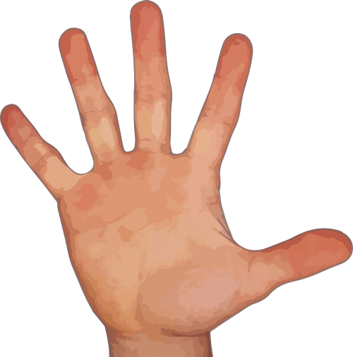 finger hand thumb