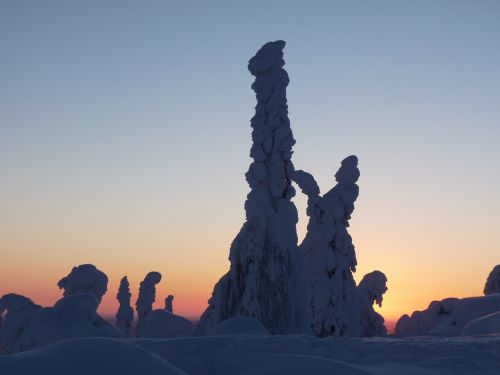 finland snow lapland