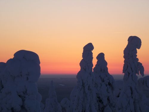 finland snow lapland