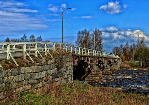 finland bridge river