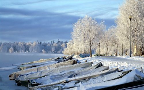 finland landscape river