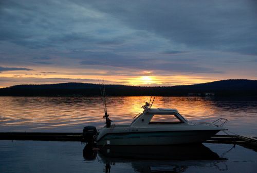 finland lake fishing vessel